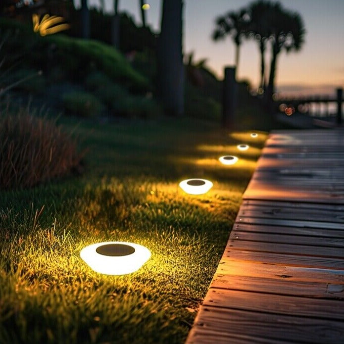 GardenBrite™ Rust-Proof Solar Ground Light Pack