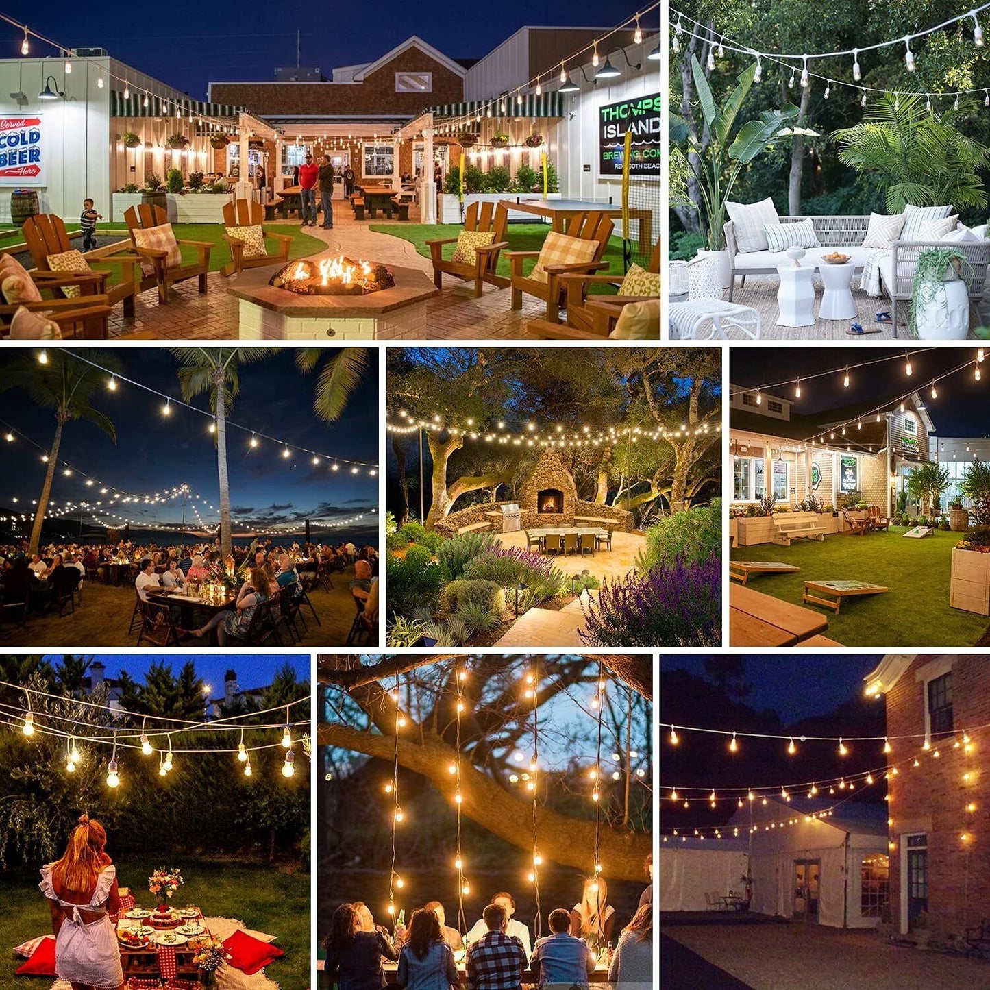 GardenBrite™ Plug-In Festoon Light Pack