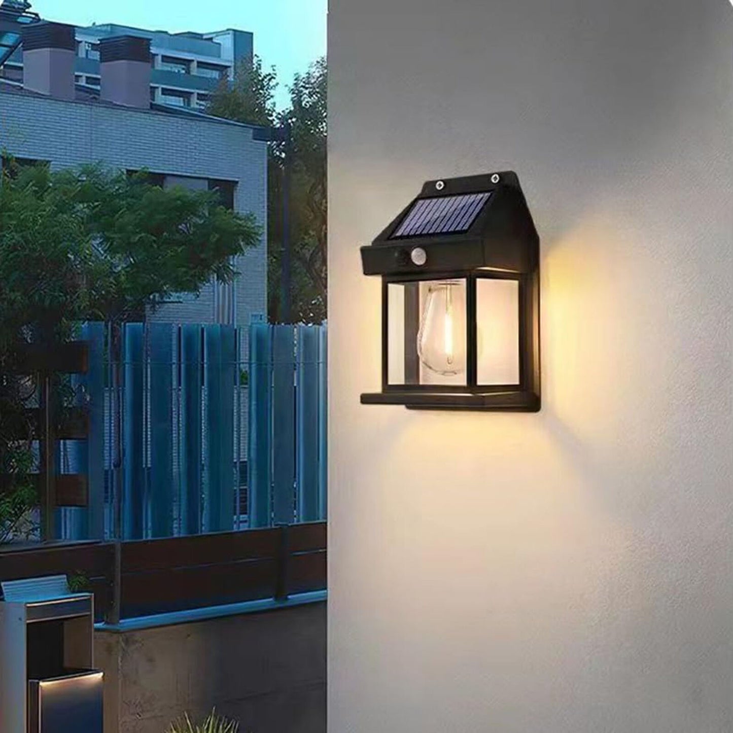 GardenBrite™ Solar Outdoor Wall Lantern