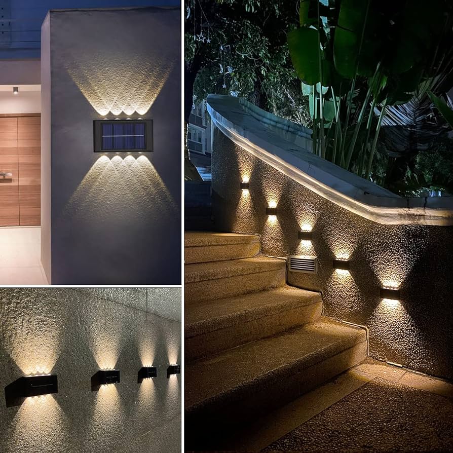 GardenBrite™ Solar LED Wall Lights