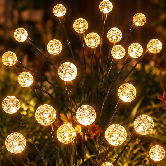 GardenBrite™ Solar Crystal Firefly Lights