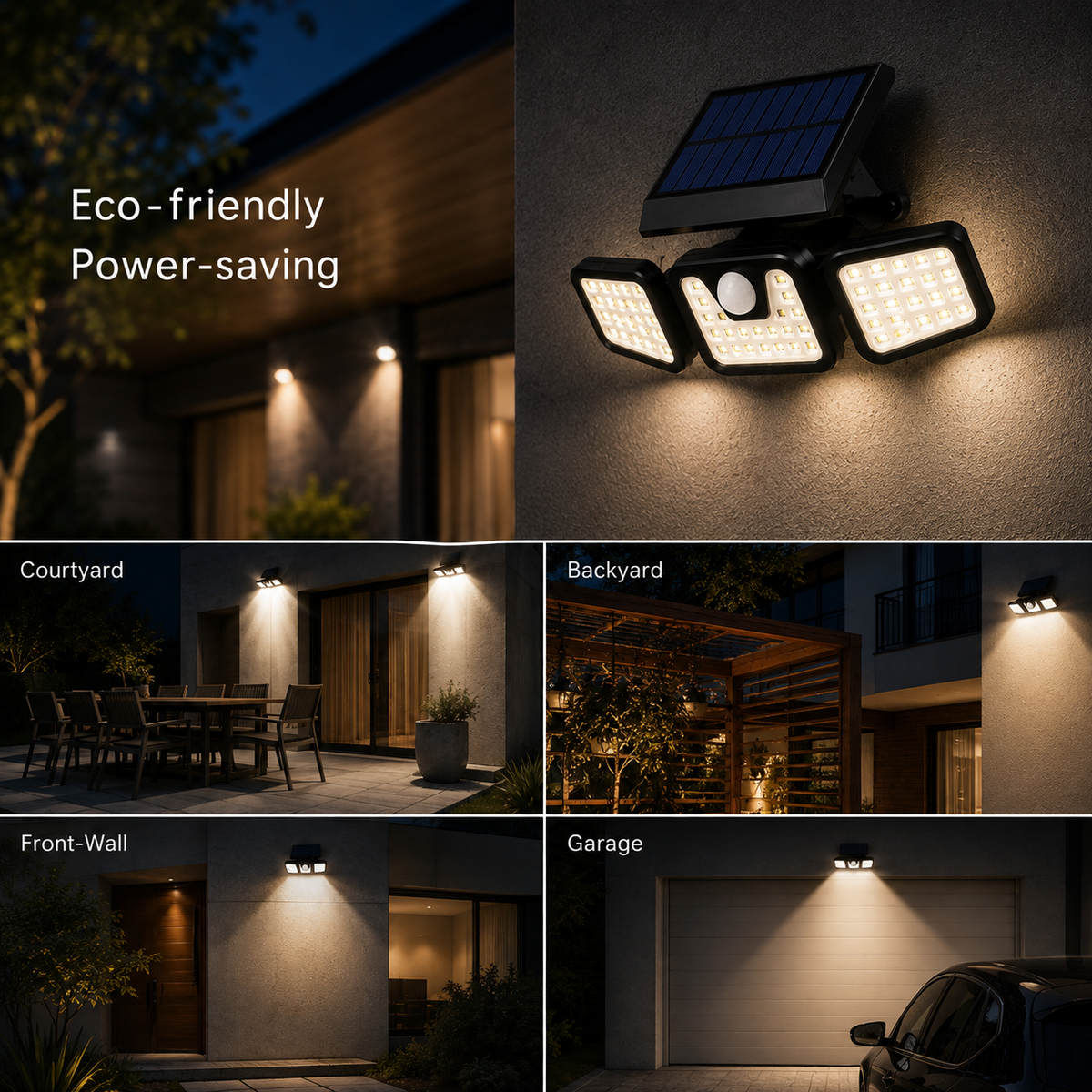 GardenBrite™ LED Solar Motion Sensor Light