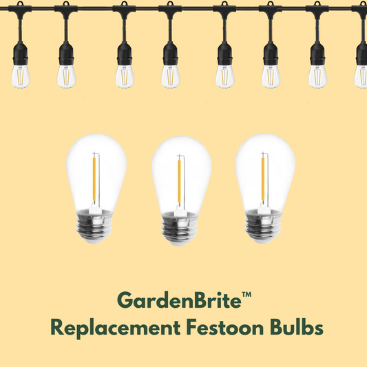 GardenBrite™ Festoon Light Replacement Bulbs