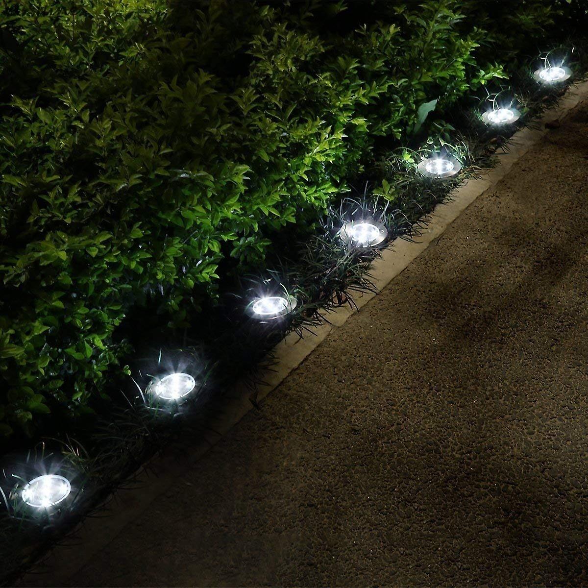 Solar lights that go deals in the ground