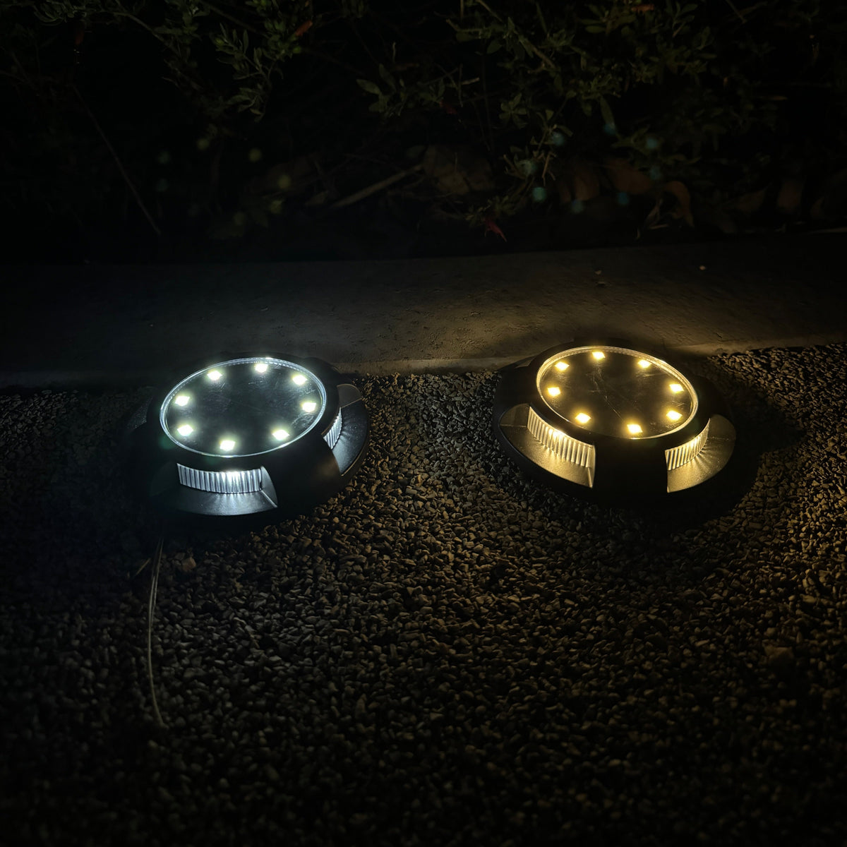 Python Pack Ground Light GardenBrite™ Onyx Solar Ground Light Pack