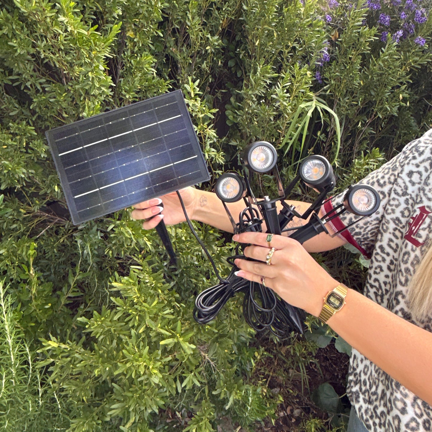 GardenBrite™ Solar Spotlight Pack