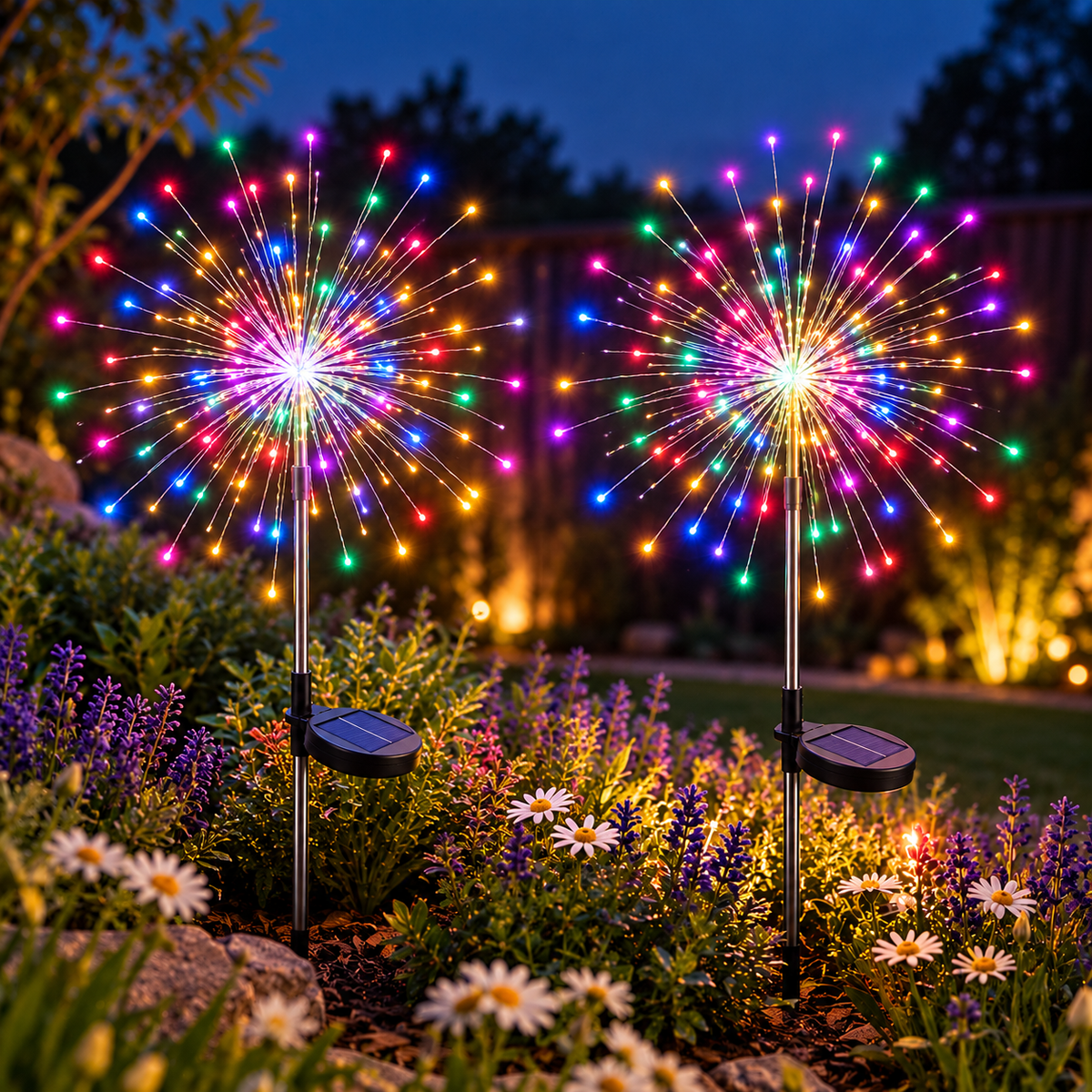 GardenBrite™ Solar Firework Lights