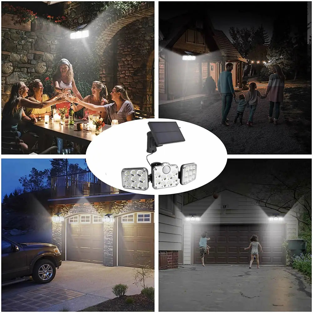 GardenBrite™ LED Solar Motion Sensor Light