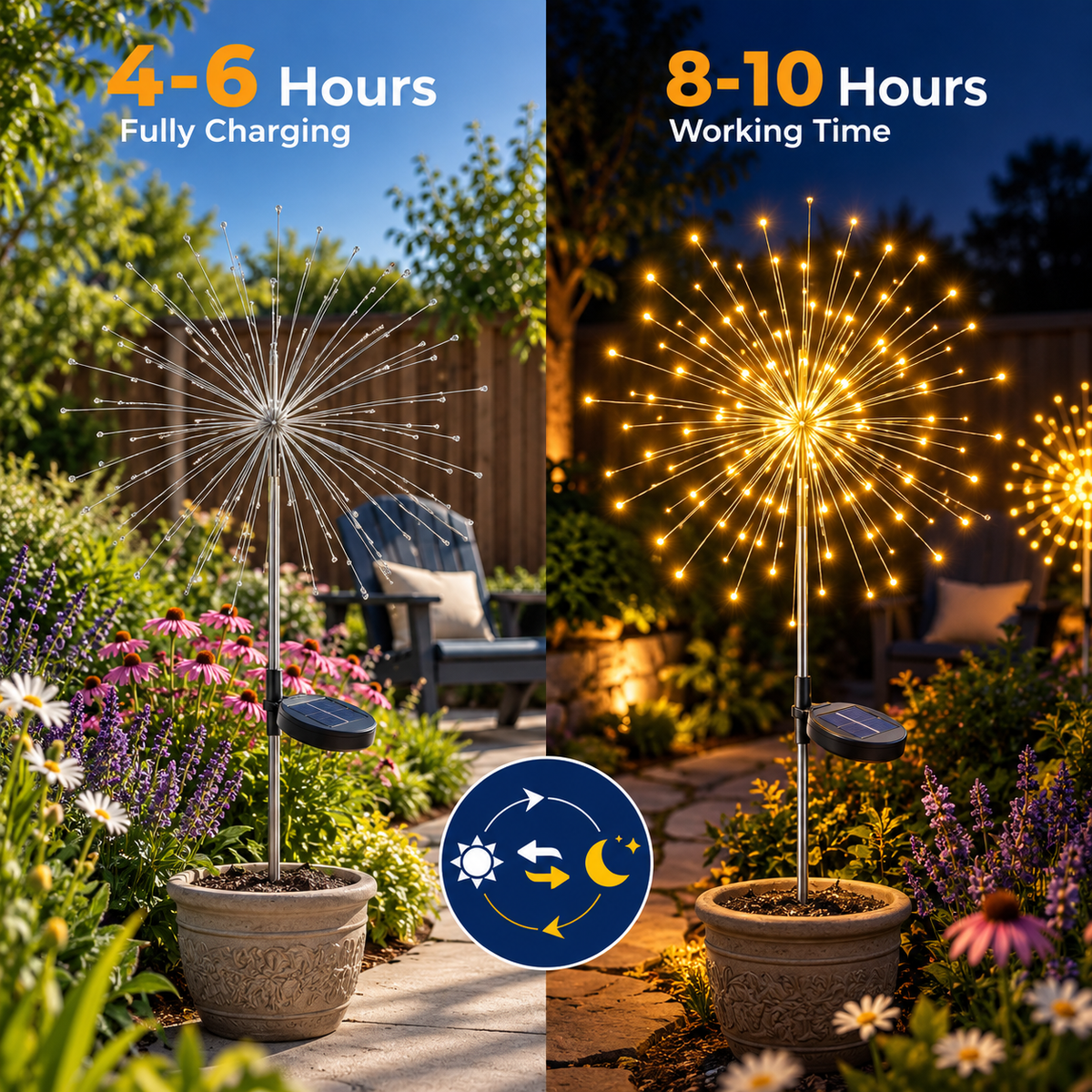 GardenBrite™ Solar Firework Lights