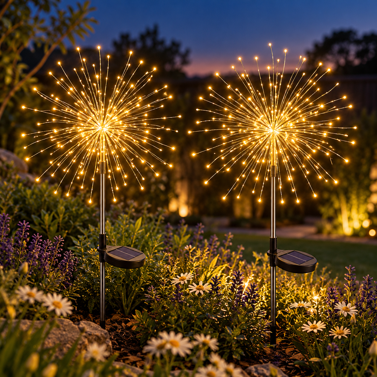 GardenBrite™ Solar Firework Lights