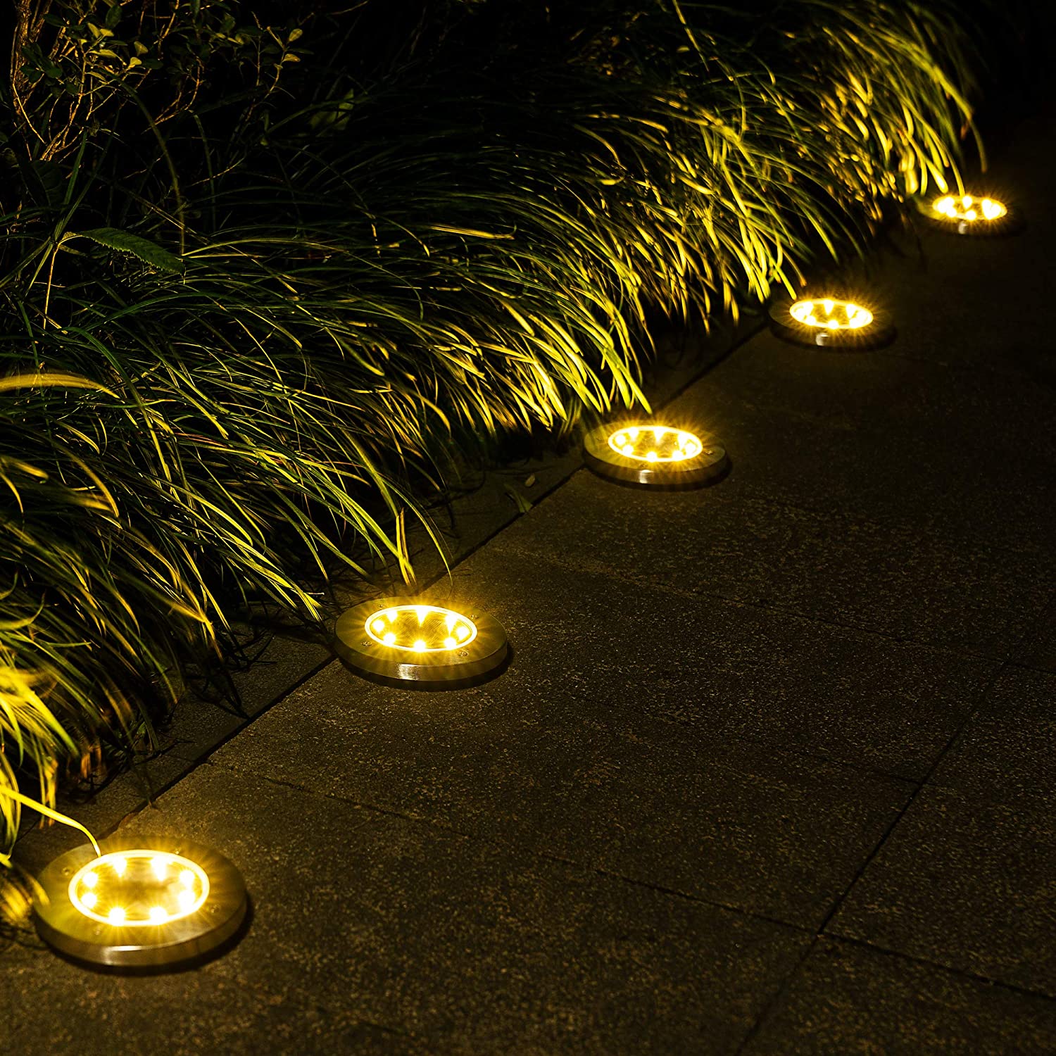Python Pack Ground Light GardenBrite™ Solar Ground Light Pack