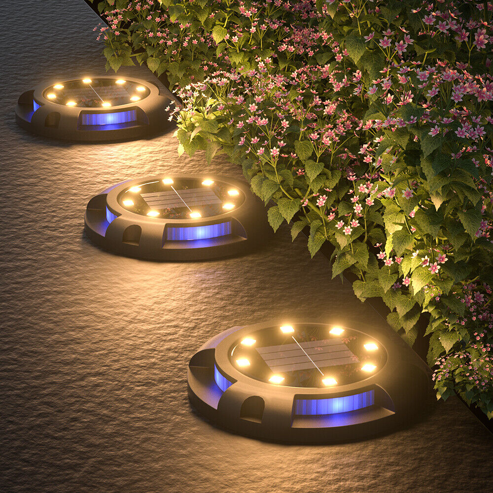Python Pack Ground Light GardenBrite™ Onyx Solar Ground Light Pack