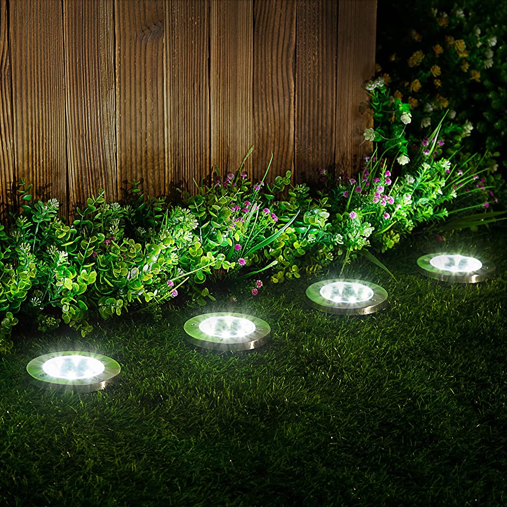 GardenBrite™ Solar Ground Light Pack